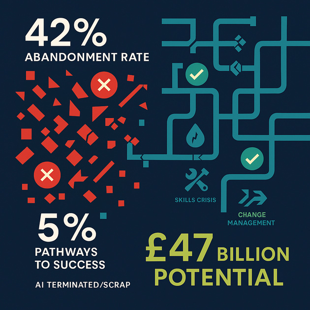 Why 42% of UK Businesses Are Scrapping Their AI Initiatives - And How to Avoid the Same Fate