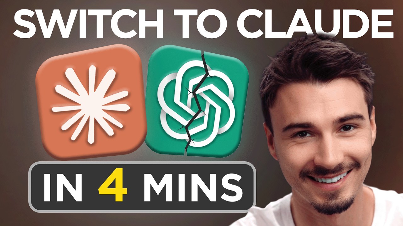 How to Switch from ChatGPT to Claude Without Losing Your Data