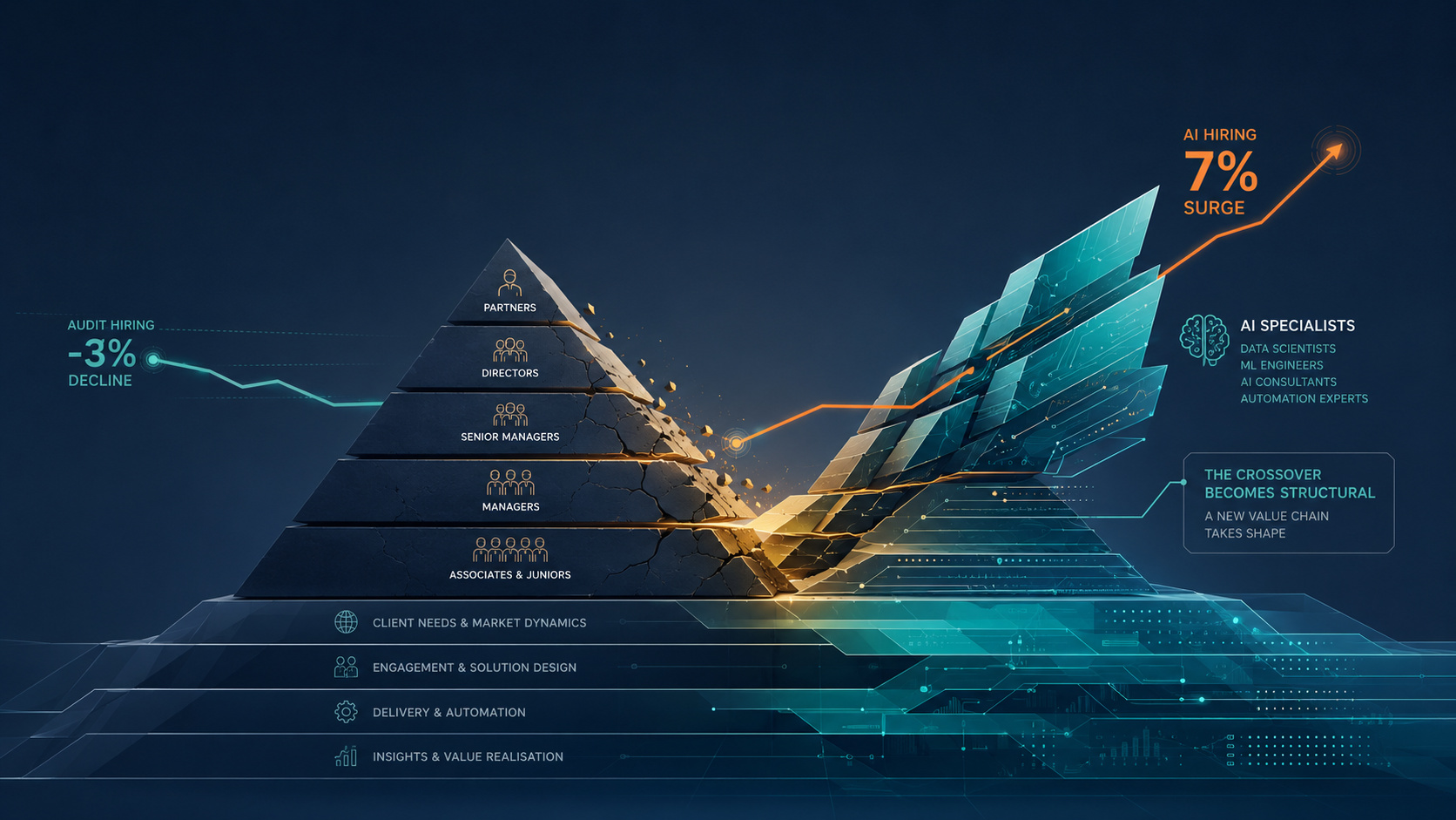 Big Four AI hiring overtakes auditor recruitment: what it means for UK assurance