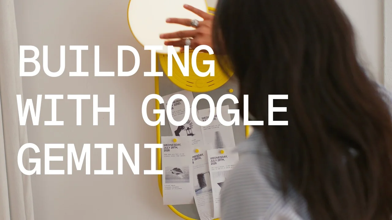 Gemini-Powered Lamp Turns Spoken Thoughts into Printed Receipts